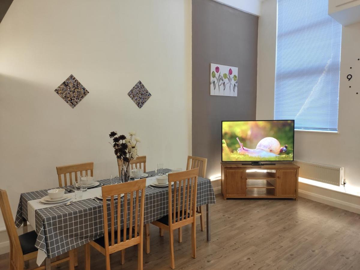 City Centre Duplex 3Rooms Apartment With Parking Nottingham Dış mekan fotoğraf